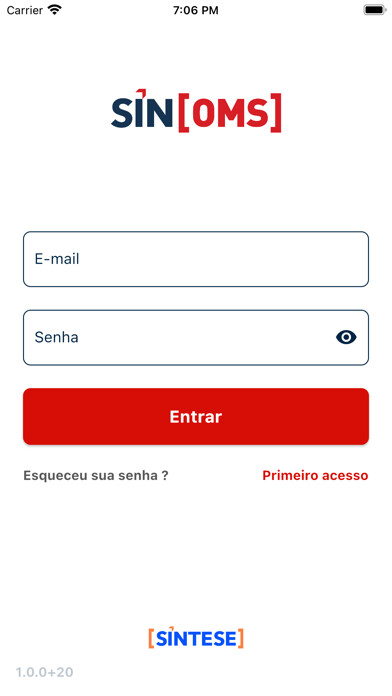 Emulate iPhone app SinOMS - Síntese Soluções using MyAndroid Emulate iPhone app SinOMS - Síntese Soluções using MyAndroid