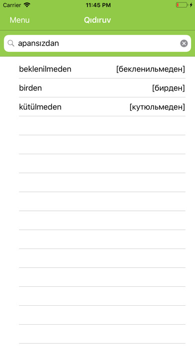 Emulate iPhone app Sinonimler lu?at? using MyAndroid Emulate iPhone app Sinonimler lu?at? using MyAndroid