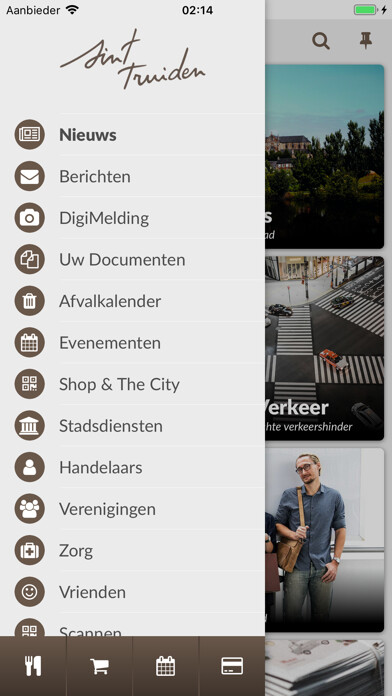 Emulate iPhone app Sint-Truiden City-App using MyAndroid