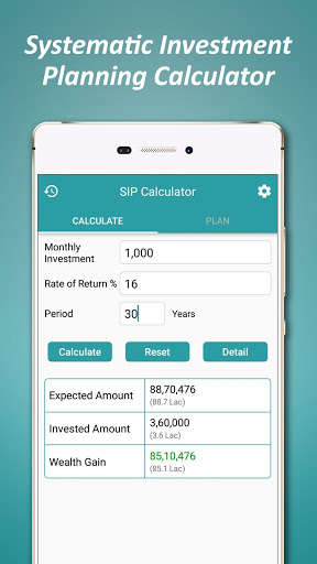 Run android online APK SIP Calculator : Financial Planner from MyAndroid or emulate SIP Calculator : Financial Planner using MyAndroid