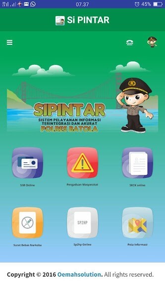 Run android online APK SiPintar from MyAndroid or emulate SiPintar using MyAndroid