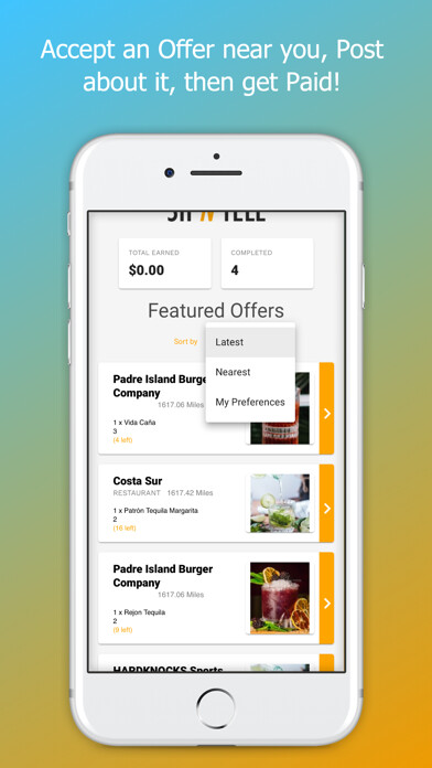 Emulate iPhone app Sip N Tell using MyAndroid Emulate iPhone app Sip N Tell using MyAndroid