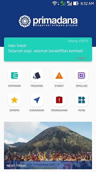 Run android online APK SiPRIMA Mobile from MyAndroid or emulate SiPRIMA Mobile using MyAndroid
