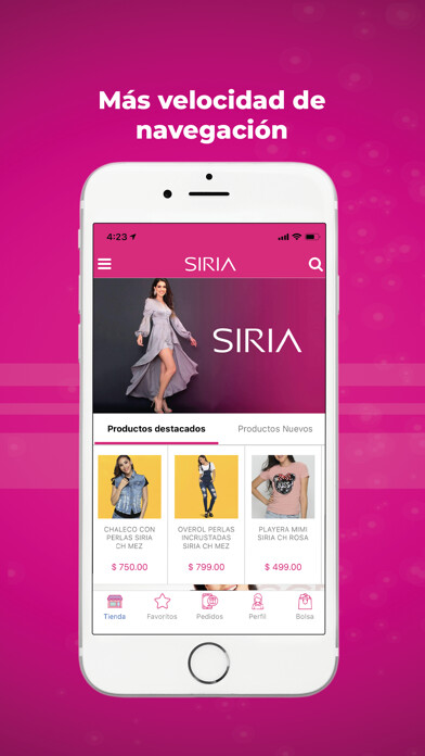 Emulate iPhone app SIRIA Boutique using MyAndroid Emulate iPhone app SIRIA Boutique using MyAndroid