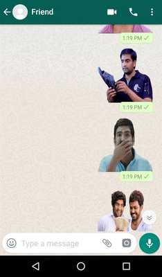 Emulate Android APK Sirippu Stickers: Tamil stickers pack for whatsapp Emulate Android APK Sirippu Stickers: Tamil stickers pack for whatsapp