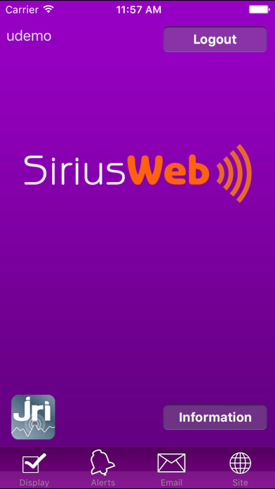 Emulate iPhone app SiriusWeb using MyAndroid