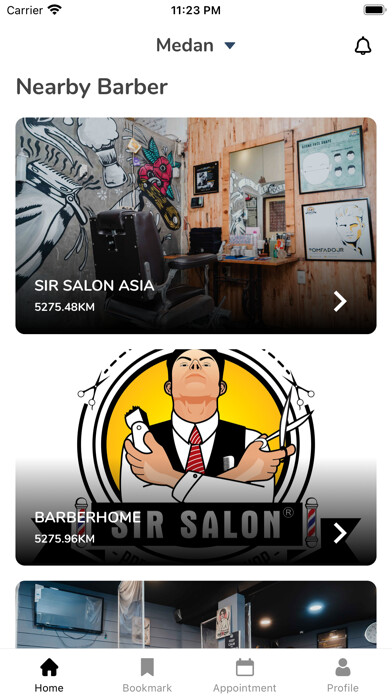 Emulate iPhone app Sir Salon using MyAndroid Emulate iPhone app Sir Salon using MyAndroid