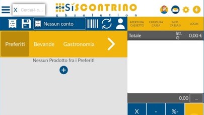 Emulate iPhone app SiScontrino using MyAndroid
