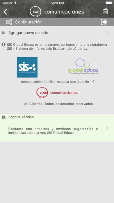 Emulate iPhone app SIS Global Educa using MyAndroid Emulate iPhone app SIS Global Educa using MyAndroid
