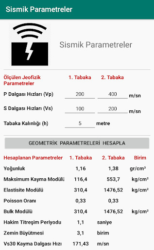 Run android online APK Sismik Parametreler from MyAndroid or emulate Sismik Parametreler using MyAndroid