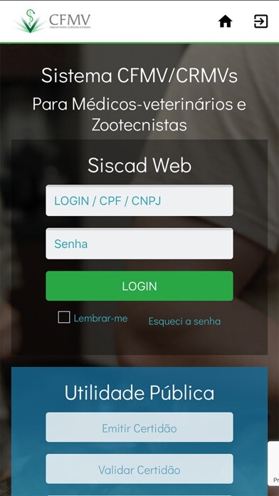 Emulate iPhone app Sistema CFMV/CRMVs using MyAndroid Emulate iPhone app Sistema CFMV/CRMVs using MyAndroid