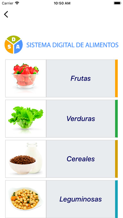 Emulate iPhone app Sistema Digital de Alimentos using MyAndroid Emulate iPhone app Sistema Digital de Alimentos using MyAndroid