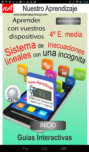 Run android online APK Sistema Inecuaciones lineales from MyAndroid or emulate Sistema Inecuaciones lineales using MyAndroid