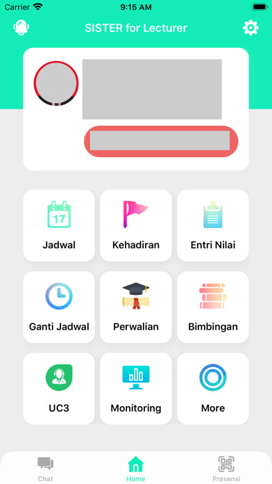 Emulate iPhone app Sister For Lecturer using MyAndroid Emulate iPhone app Sister For Lecturer using MyAndroid