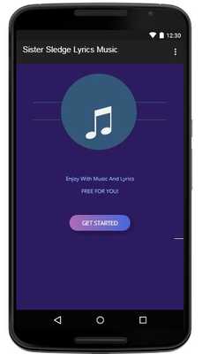 Emulate Android APK Sister Sledge Lyrics Music