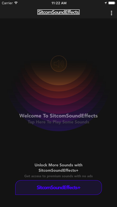 Emulate iPhone app Sitcom Sound Effects using MyAndroid Emulate iPhone app Sitcom Sound Effects using MyAndroid