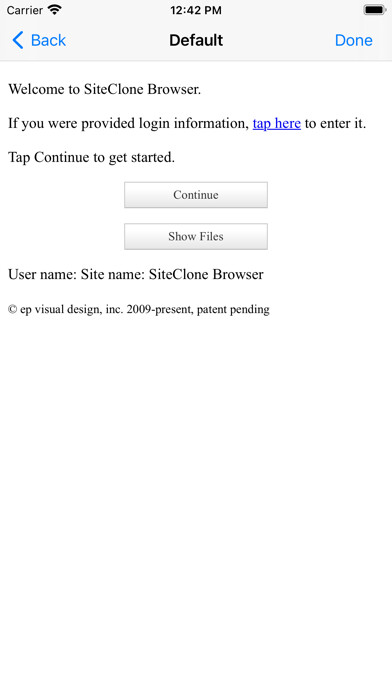 Emulate iPhone app SiteClone™ Browser using MyAndroid Emulate iPhone app SiteClone™ Browser using MyAndroid