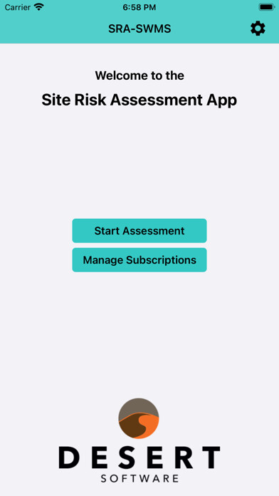 Emulate iPhone app SITE RISK ASSESSMENT using MyAndroid