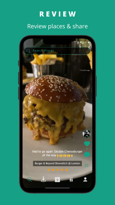Emulate iPhone app Siti - Review Places using MyAndroid