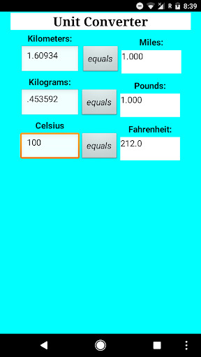 Run android online APK SI to US Unit Converter from MyAndroid or emulate SI to US Unit Converter using MyAndroid Run android online APK SI to US Unit Converter from MyAndroid or emulate SI to US Unit Converter using MyAndroid