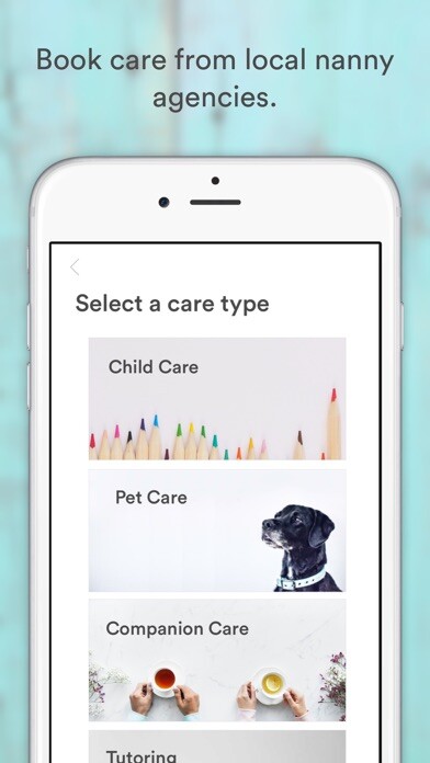 Emulate iPhone app Sitter Pro using MyAndroid