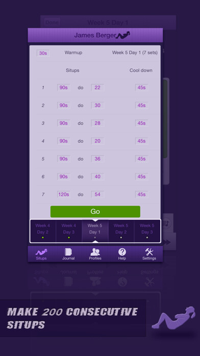 Emulate iPhone app Situps Coach Pro using MyAndroid Emulate iPhone app Situps Coach Pro using MyAndroid