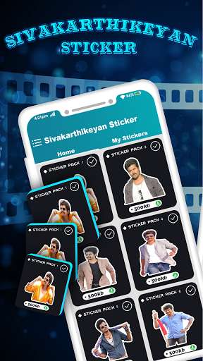 Run android online APK Siva Karthikeyan Stickers For WhatsApp : WASticker from MyAndroid or emulate Siva Karthikeyan Stickers For WhatsApp : WASticker using MyAndroid