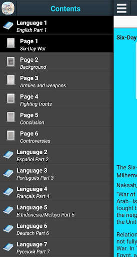 Run android online APK Six-Day War History from MyAndroid or emulate Six-Day War History using MyAndroid