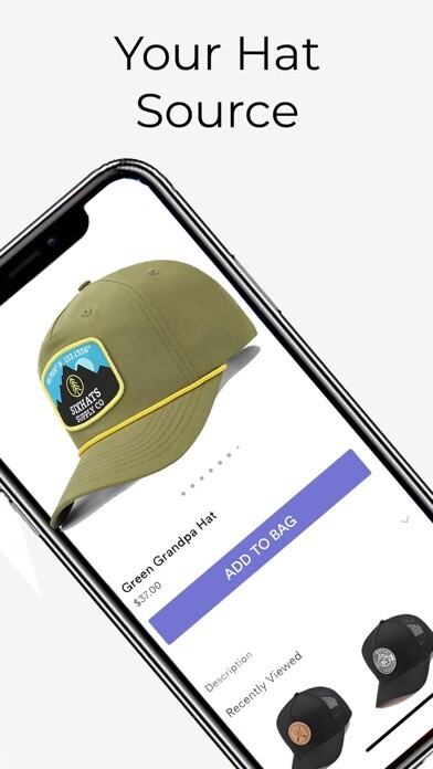 Emulate iPhone app Six Hats Supply Co. using MyAndroid