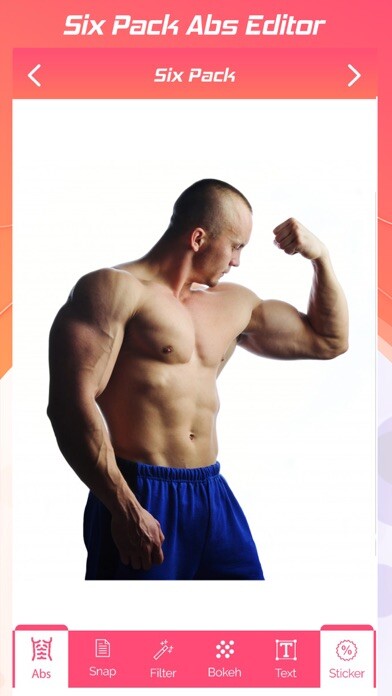 Emulate iPhone app Six Pack Abs Editor using MyAndroid Emulate iPhone app Six Pack Abs Editor using MyAndroid