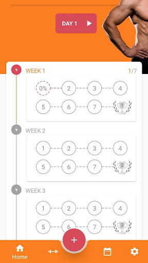 Run android online APK Six Pack in 28 Days Abs Home from MyAndroid or emulate Six Pack in 28 Days Abs Home using MyAndroid