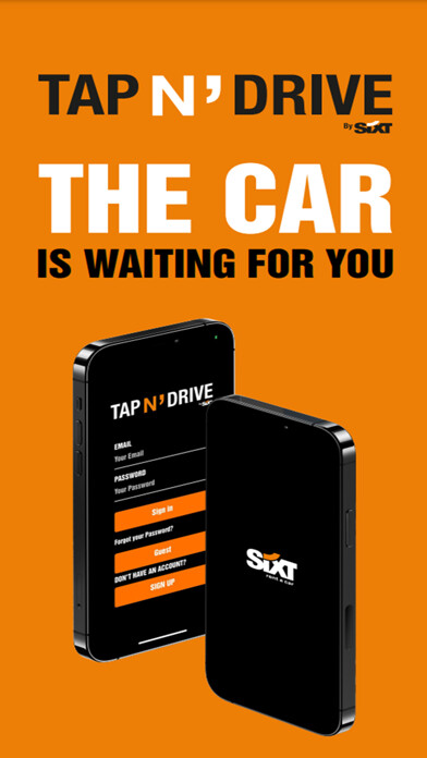 Emulate iPhone app SIXT Tap N’ Drive using MyAndroid