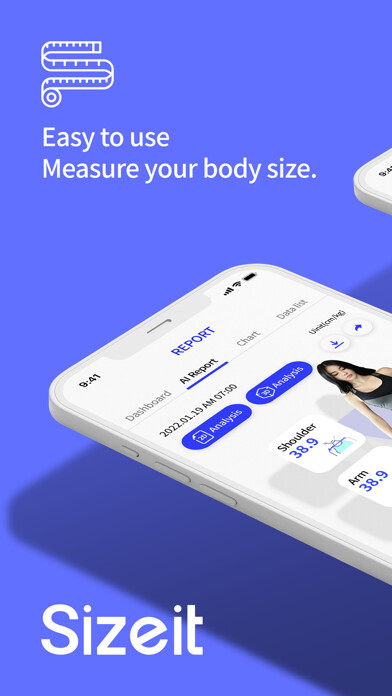 Run android online APK SizeIt - Body size measurement from MyAndroid or emulate SizeIt - Body size measurement using MyAndroid