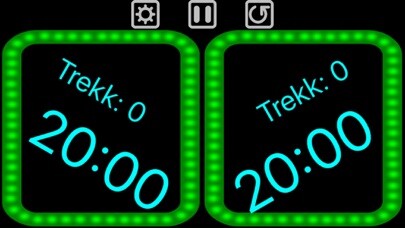 Emulate iPhone app Sjakklokke using MyAndroid