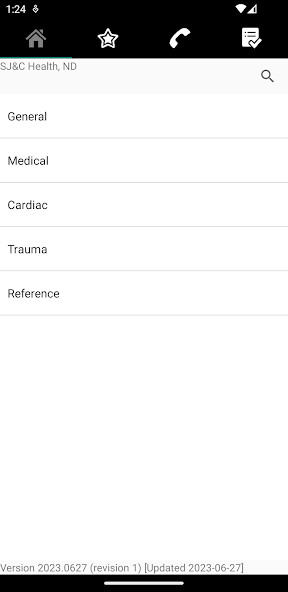 Run android online APK SJC Patient Care Guidelines from MyAndroid or emulate SJC Patient Care Guidelines using MyAndroid