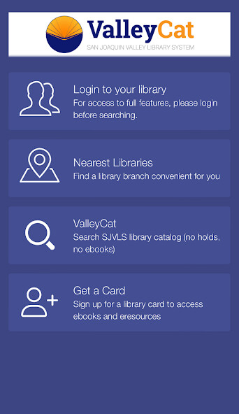 Emulate iPhone app SJVLS Library Catalog using MyAndroid