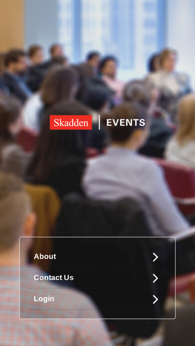 Emulate iPhone app Skadden Events using MyAndroid Emulate iPhone app Skadden Events using MyAndroid