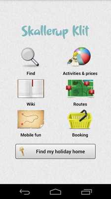 Emulate Android APK Skallerup Vacation