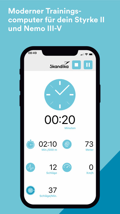 Emulate iPhone app Skandika Training Data using MyAndroid