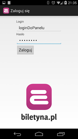 Run android online APK Skaner biletyna from MyAndroid or emulate Skaner biletyna using MyAndroid
