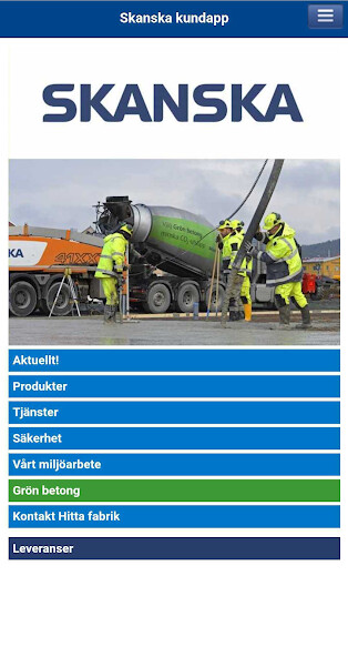 Run android online APK Skanska Betong from MyAndroid or emulate Skanska Betong using MyAndroid