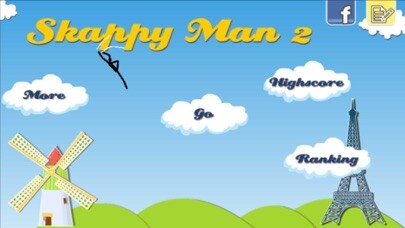 Emulate iPhone app Skappy Man Running using MyAndroid