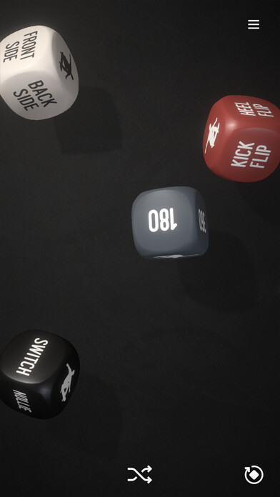 Emulate iPhone app Skateboard Dice: Sk8 or Dice! using MyAndroid Emulate iPhone app Skateboard Dice: Sk8 or Dice! using MyAndroid
