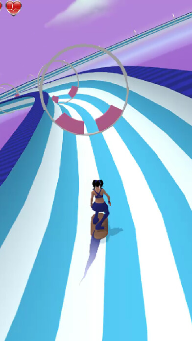 Emulate iPhone app Skateboarder in tube using MyAndroid