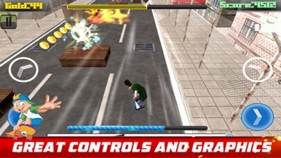 Emulate iPhone app SkateBoard Racing Street using MyAndroid Emulate iPhone app SkateBoard Racing Street using MyAndroid