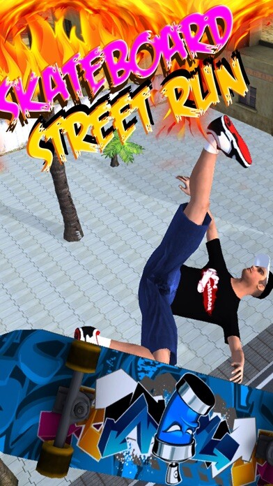 Emulate iPhone app Skateboard Street Run 3D using MyAndroid