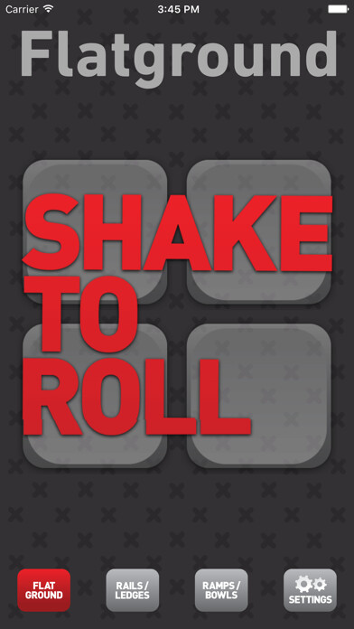 Emulate iPhone app Skate Dice  : Skateboarding using MyAndroid