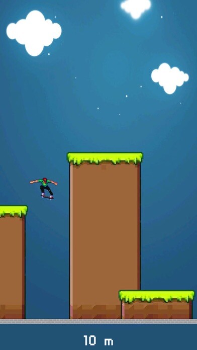 Emulate iPhone app Skate Jump - A Skateboard Game using MyAndroid Emulate iPhone app Skate Jump - A Skateboard Game using MyAndroid