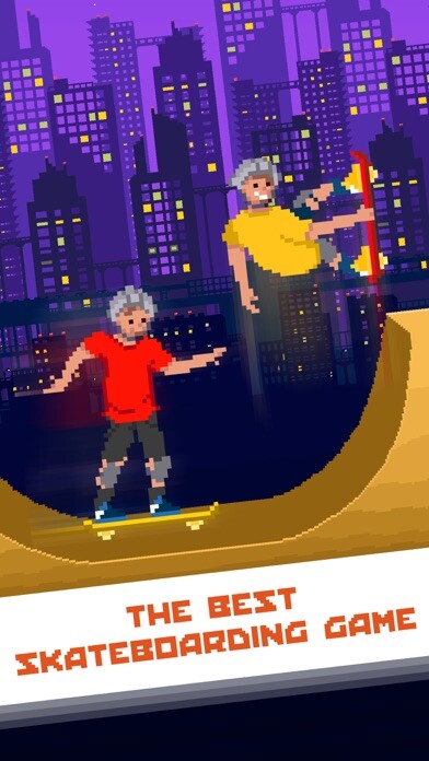 Emulate iPhone app Skate! - Skateboarding Game using MyAndroid