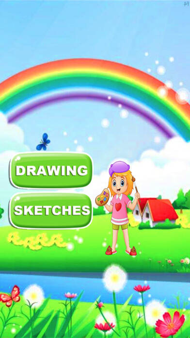 Emulate iPhone app Sketch Book & Drawing for Kids using MyAndroid